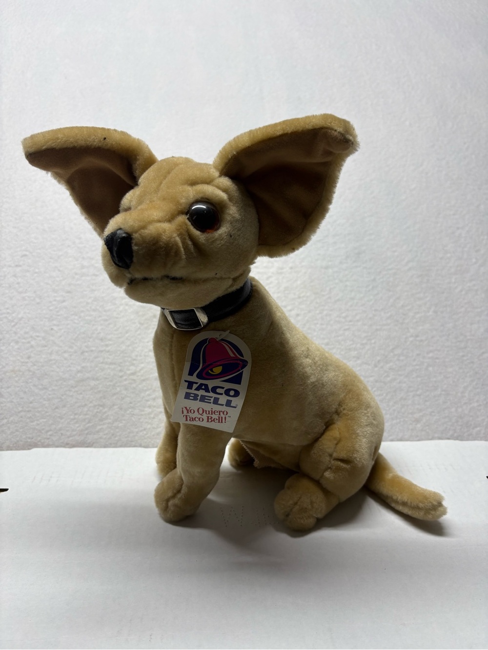 Taco Bell Plush Chihuahua Dog "Yo Quiero Taco Bell" Talking Dog 1998 Vntg W/ Tag